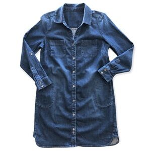 Long Sleeve Jean Dress